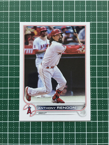 ★TOPPS MLB 2022 SERIES 2 #620 ANTHONY RENDON［LOS ANGELES ANGELS］ベースカード「BASE」★