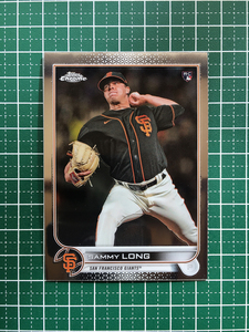 ★MLB 2022 TOPPS CHROME #59 SAMMY LONG［SAN FRANCISCO GIANTS］ベースカード「BASE」ルーキー「RC」★