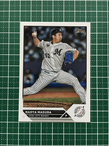 ★TOPPS NPB 2023 #135 益田直也［千葉ロッテマリーンズ］ベースカード「BASE」★