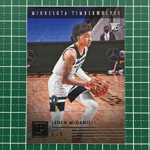 ★PANINI 2020-21 NBA CHRONICLES #134 JADEN MCDANIELS［MINNESOTA TIMBERWOLVES］ベースカード「PANINI」ルーキー「RC」★の画像1