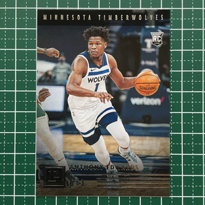 ★PANINI 2020-21 NBA CHRONICLES #101 ANTHONY EDWARDS［MINNESOTA TIMBERWOLVES］ベースカード「PANINI」ルーキー「RC」★の画像1