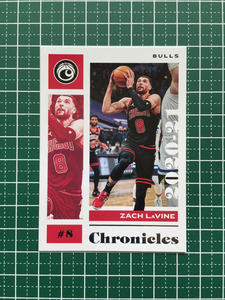 ★PANINI 2020-21 NBA CHRONICLES #4 ZACH LAVINE［CHICAGO BULLS］ベースカード「CHRONICLES」★