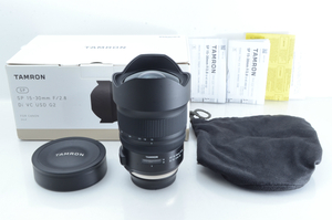 #A456 ★並品★TAMRON SP 15-30mm F2.8 Di VC USD G2 A041 for CANON タムロン キヤノン 