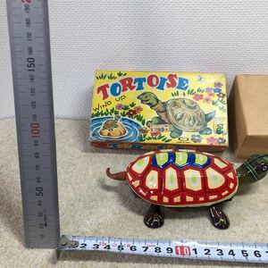昭和レトロ 玩具 ブリキ 当時物 カメのおもちゃ　TORTOISE レアな品