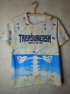 ｎ8410　TREASURE05X　半袖　tシャツ　2017　フェス　ロック　バンド　ライブ　人気　送料格安