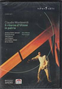 [2DVD/Opus Arte]モンテヴェルディ:歌劇「ウリッセの帰還」全曲/A.R.ジョンソン&G.アラヤ他&G.ウィルソン&オランダ・オペラ・バロック管
