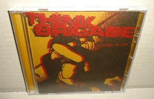 THINK BRIGADE Laugh it off 中古CD THRASH METAL FAST JAPANESE HARDCORE PUNK MOSH 激ハードコアパンク ファストコア スラッシュメタル