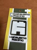 日本国内　正規品　当時物　本物　片山　レーシング katayama Racing ステッカー　シール　RE ロータリー RX3 7 SA22C FC FD 希少品　レア_画像3