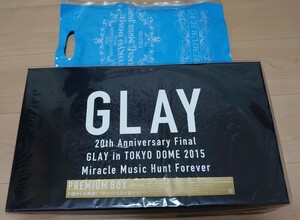 送料無料 GLAY 20th Anniversary Final GLAY in TOKYODOME 2015 Miracle Music Hunt Forever PREMIUM BOX blu-ray ブルーレイ