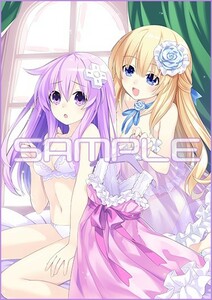 超次元ゲイム ネプテューヌ Sisters vs Sisters アニメイト特典B2タペストリー ネプギア ベール Hyperdimension Neptunia Tapestry