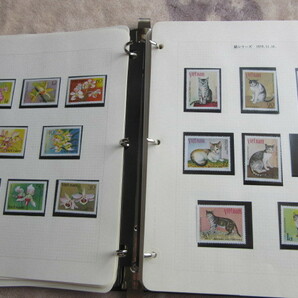 VOSTOK大型バインダー入り ベトナム切手を集めた コレクション 約58リーフ 1977〜1985年頃まで 3/8の画像6