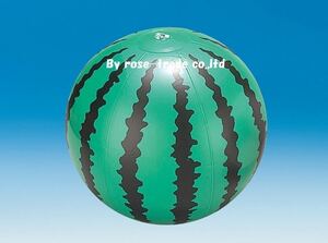 * mail service all country free * watermelon pattern beach ball <2 piece insertion >