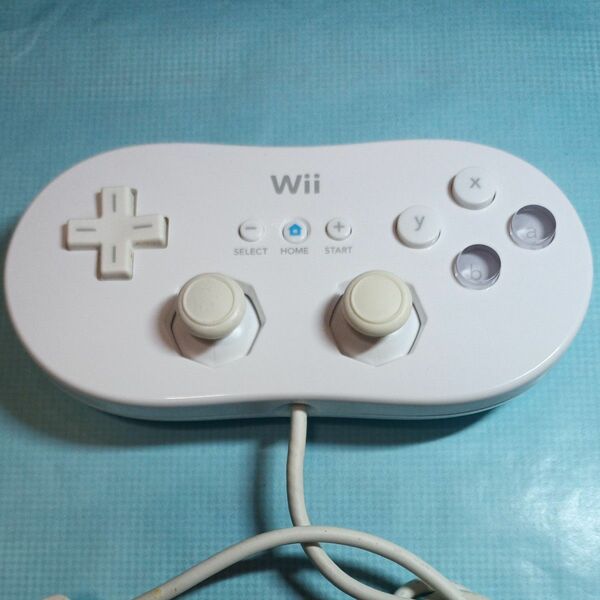 Wii クラシックコントローラー シロ 動作品