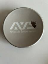 ≪22≫ AVS シルバー ホイールセンターギャップ 中古4個 72ｍｍ_画像3