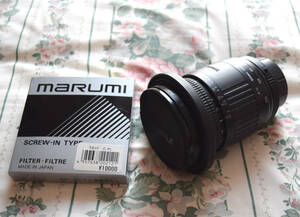 【SIGMA】シグマ　レンズ　 zoom 28-200mm 1:3.8-5.6　＆　【MARUMI】フィルター付き　72ｍｍ