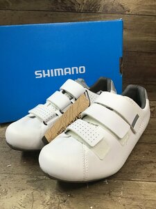 GW058 シマノ SHIMANO SH-RT500 ビンディングシューズ 白 EU37 SPD