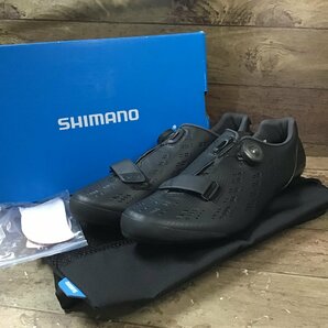 GW055 シマノ SHIMANO SH-RP900 ビンディングシューズ 黒 EU44 SPD-SLの画像1