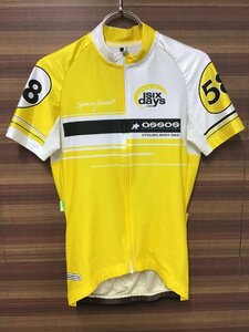 GV855 アソス Assos 半袖 サイクルジャージ 黄色 XS