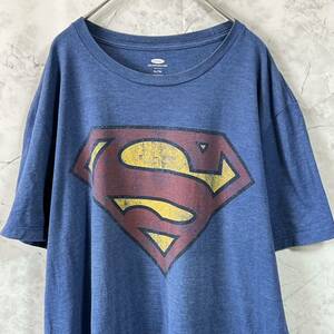OLD NAVY オールドネイビー　スーパーマン　ビッグロゴプリント　半袖Tシャツ サイズXL