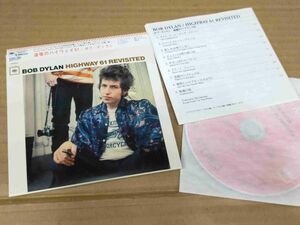 ボブディラン 追憶のハイウェイ61 国内盤紙ジャケCD 帯付 BOB DYLAN HIGHWAY 61 REVISITED g971