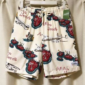 【新品】フリークスストア別注 reyn spooner レインスプーナー 総柄 ハーフパンツ M 定価12,100円