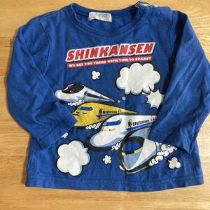 長袖Tシャツ　サンリオ　シンカンセン　90 