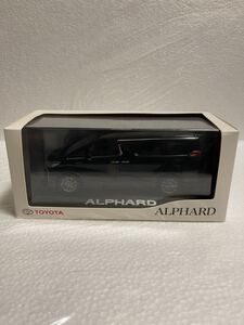 1/30 トヨタ 新型アルファード ハイブリッド ALPHARD 後期 カラーサンプル ミニカー 非売品 ブラック