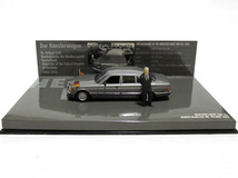 A★PMA 1/43★ Mercedes Benz 500 SEL／メルセデスベンツ 500 SEL 西ドイツ連邦首相 ヘルムート・コール博士 公用車 ★_画像1