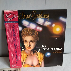 n-512◆LP/ジョー・スタッフォード(JO STAFFORD)「Swingin Down Broadway 」1980年・20AP-1805・MONO◆ 状態は画像で確認してください。