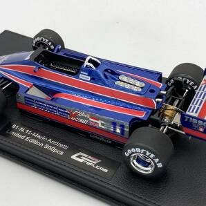 GP Replicas 1/18 ロータス ESSEX Lotus81 No.11 M.アンドレッティ TOPMARQUES トップマルケス with SHOWCASE GP098Aの画像5