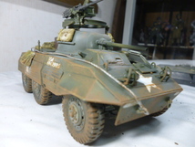 タミヤ 1／３５ M8 グレイハウンド完成品_画像7