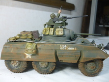 タミヤ 1／３５ M8 グレイハウンド完成品_画像3