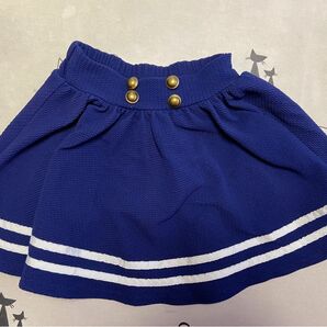 キュロットスカート　110センチ　ポケット付き　子供服