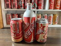 コカ・コーラ バニラコーク　空缶　コレクション_画像1
