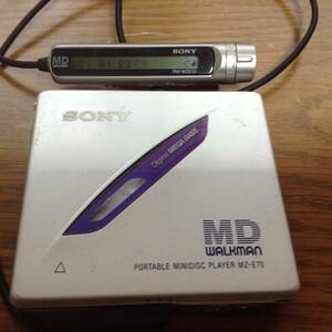 SONY MD WALKMAN ME-E730 完動品