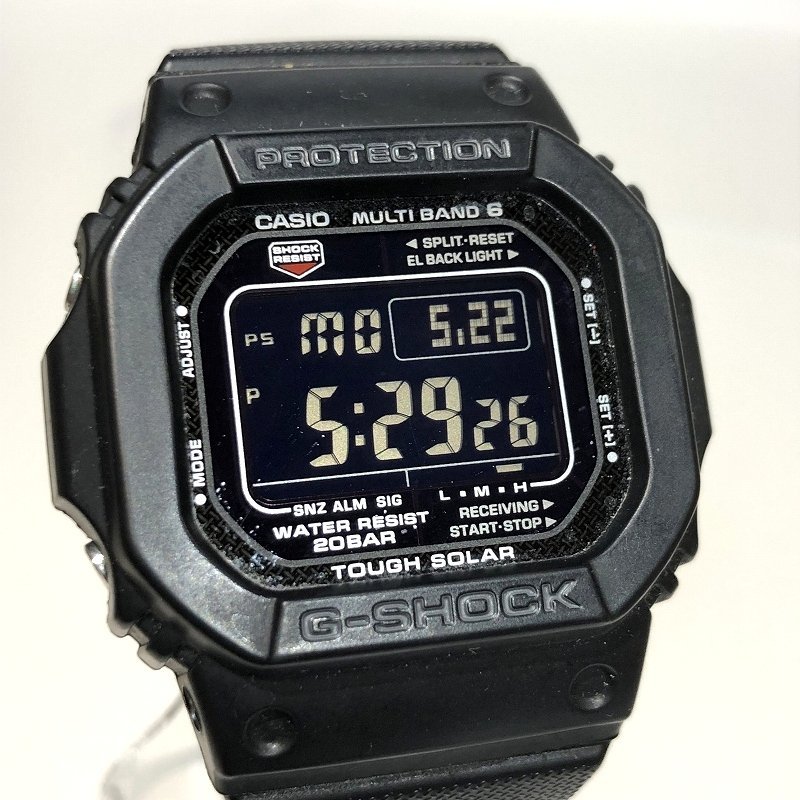 カシオ G-SHOCK マルチバンド 6 GW-M5610BC-1JF オークション比較