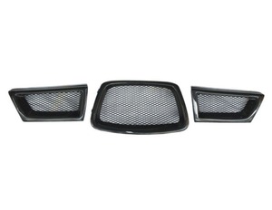 ★☆【51%OFF!!】オリジナル Subaru ImprezaSTI WRX カーボンタイプ メッシュ フロントGrille ×3☆★