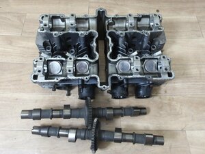 カワサキ社製　ゼファー400【DOHC2バルブ】純正シリンダーヘッド一式　破損ありません。程度まずまず