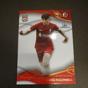 2023 topps Liverpool Lineage James McConnell bowman 1st