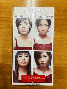 【非売品・レア】Shinin' on - Shinin' love MAX 8㎝シングルCD タイアップシール付き　※追跡サービスあり