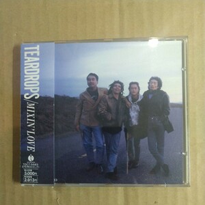 Teardrops「mixin' love」邦オリジナルCD　1990年　帯付き　3rd Album★★山口冨士夫村八分ティアードロップス