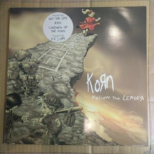 KORN「follow the leader」英オリジナル２枚組LP 1998年 ★★mixture heavy nu metal alternative rockコーン