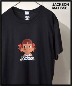 S ブラック Black【JACKSON MATISSE Peckson Summer ver. Tee ジャクソンマティス ペコちゃんTシャツ 不二家 Peko】