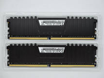 CORSAIR DDR4 メモリモジュール VENGEANCE LPX Series 16GB×2枚キット CMK32GX4M2A2666C16【USED】_画像4