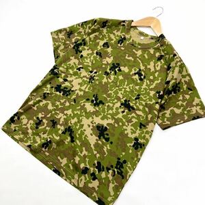  Ground Self-Defense Force * Ground Self-Defense Force camouflage camouflage short sleeves mesh T-shirt LL spring summer military uniform training Survival game cab closing #S1614