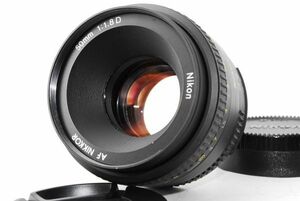 ★極上美品★ ニコン NIKON AF NIKKOR 50mm F1.8 D #772060A28