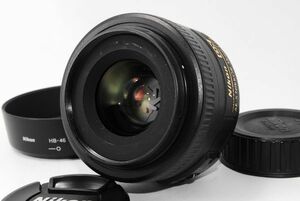 ★極上美品★ ニコン NIKON AF-S DX NIKKOR 35mm F1.8 G ★HB-46フード付き★ #915101MY30