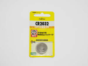 【未開封】富士通 コイン形リチウム電池「CR2032C(B)N」3V CR2032 使用推奨期限2027年10月