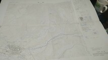 上川　北海道　古地図　 地形図　地図　資料　46×38cm　　昭和47年測量　　昭和49年印刷　発行　　B2305_画像2