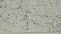 勝山　岡山県　古地図　 地形図　地図　資料　46×57cm　昭和50年編集　昭和61年印刷　発行　書き込み　B2305_画像5
